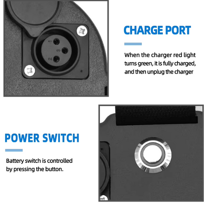 48-52v 20ah-28ah Hard Case Lithium Battery