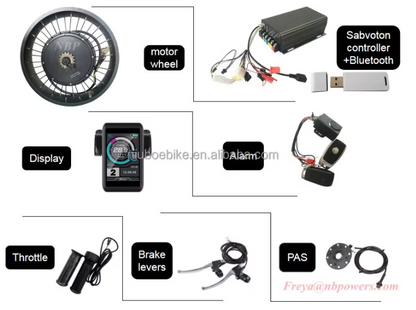 3000-5000 Watt Fat Tyre Conversion Kit