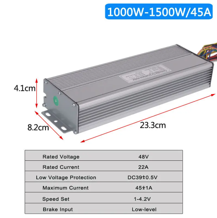 36v-48v-52v Brushless Ebike Controllers